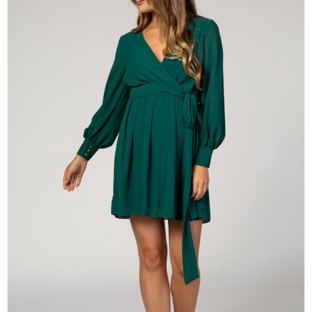 PinkBlush Maternity/PP/Regular Use Wrap Dress